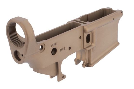 Geissele desert dirt super duty AR 15 lower receiver